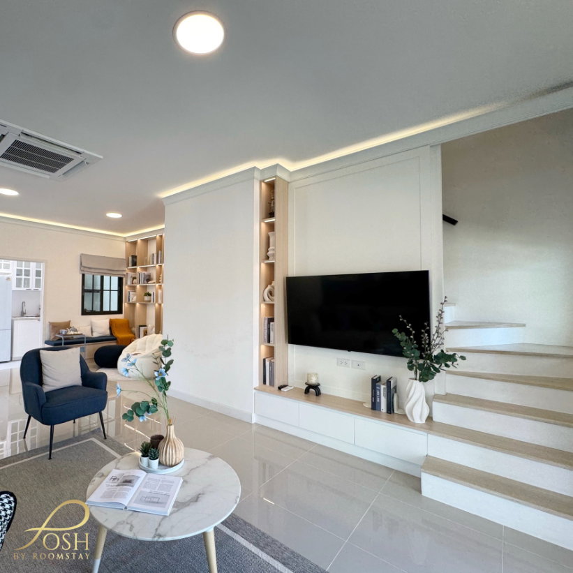 รูป ทาวน์โฮม 2 ชั้น 3 ห้องนอน ฟังก์ชั่นที่ลงตัวสำหรับครอบครัว The Wish 3 เดอะวิช3 ป่าคลอก เฟส2 มาพร้อมส่วนกลางขนาดใหญ่ - รูปที่ 3/19