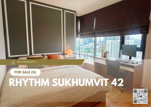 ขายด่วน ✨ Rhythm Sukhumvit 42 ✨ 2 ห้องนอน 2 ห้องน้ำ เฟอร์นิเจอร์ และ เครื่องใช้ไฟฟ้าครบ ใกล้ BTS เอกมัย