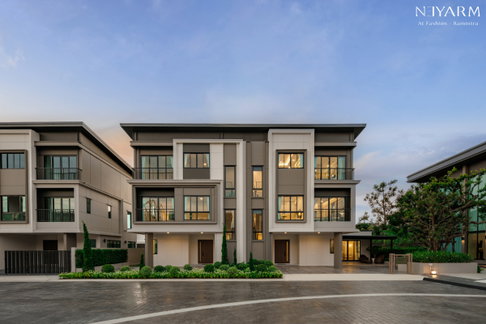  บ้านแฝดหรู 𝟑 ชั้น ดีไซน์ Modern Luxury บนทำเลศักยภาพ แฟชั่น - รามอินทรา พื้นที่ที่ออกแบบมาเพื่อให้ทุกวันของครอบครัว