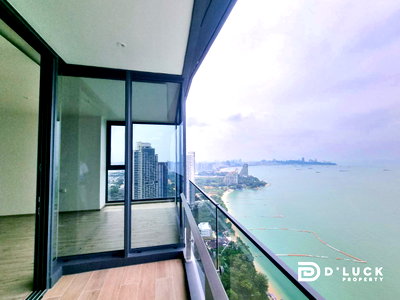 ขายคอนโด : AROM WONGAMAT คอนโดหรู 2ห้องนอน ชั้นสูง วิวทะเล สวยมาก