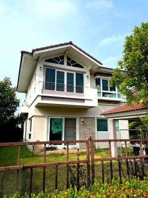 บ้านเดี่ยว สนามบินสุวรรณภูมิ : ศุภาลัย การ์เด้นวิลล์ สุวรรณภูมิ 68 ตารางวา บ้านเดี่ยว2ชั้น 3ห้องนอน3ห้องน้ำ 