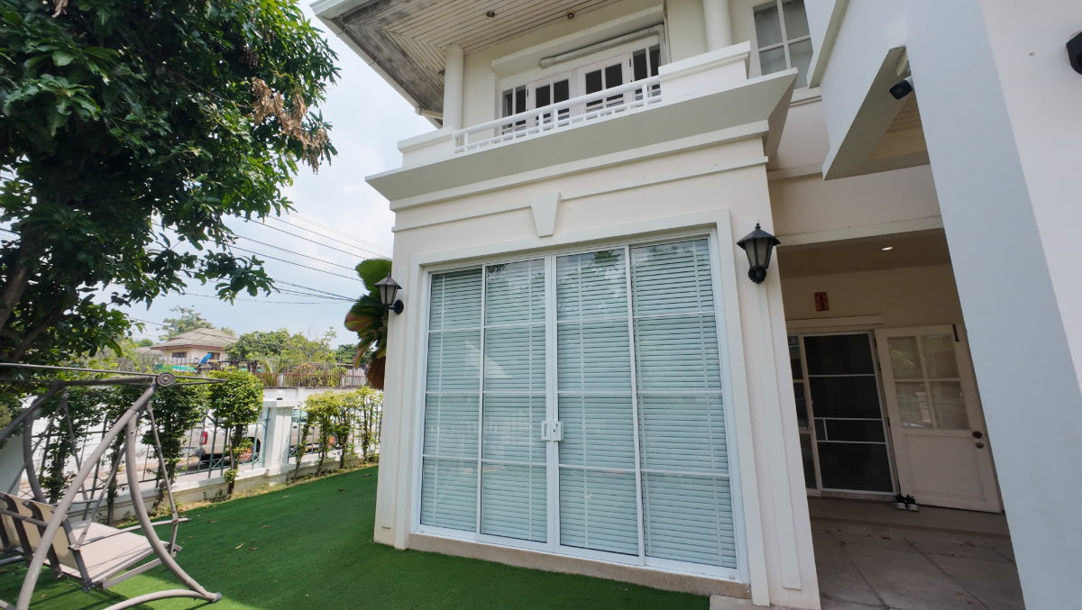 รูป บ้านเดี่ยว บ้านสวนพุทธมณฑล สาย1 หลังมุม เฟอร์จัดเต็ม พร้อมอยู่ - รูปที่ 12/34