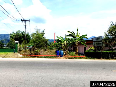 ขายที่ดิน : ที่ดินว่างเปล่า 289 ตร.วา เมืองระนอง ระนอง 3.3M