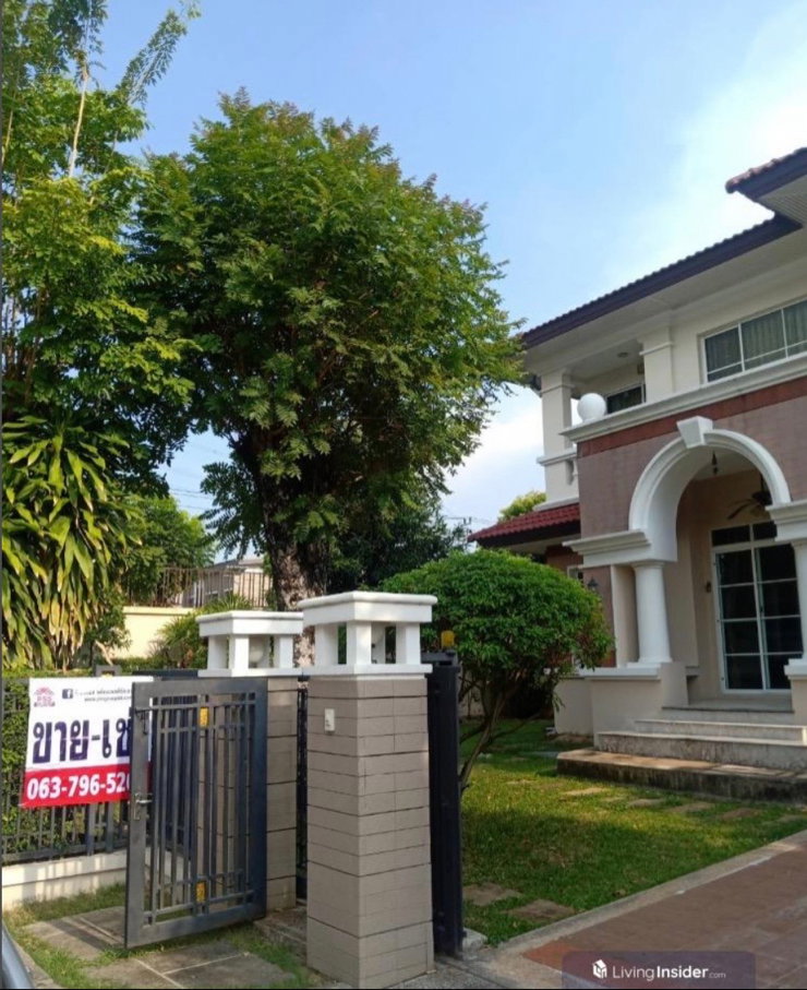 เช่าบ้านเดี่ยว 2 ชั้น(มุม)ม.นันทวัน สวนหลวง ร.9 สวย ห้องใหญ่ เฟอร์นิเจอร์ครบ ใกล้ทางด่วนกาญจนาภิเษก สนใจแอตไลน์ครับ@841qqlnr