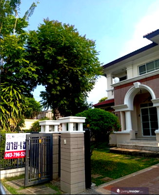 บ้านเดี่ยวให้เช่า : เช่าบ้านเดี่ยว 2 ชั้น(มุม)ม.นันทวัน สวนหลวง ร.9 สวย ห้องใหญ่ เฟอร์นิเจอร์ครบ ใกล้ทางด่วนกาญจนาภิเษก สนใจแอตไลน์ครับ@841qqlnr