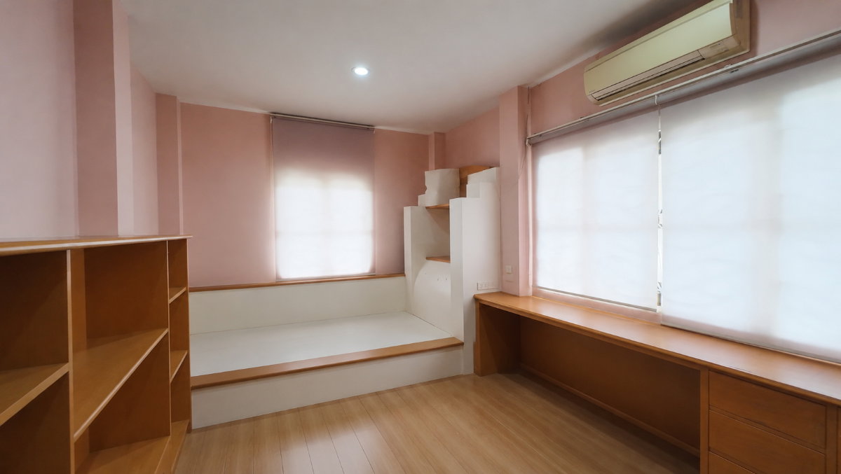 picture Baan Suan Phutthamonthon Sai 1, detached corner unit, fully furnished, ready to move in. - 24/34