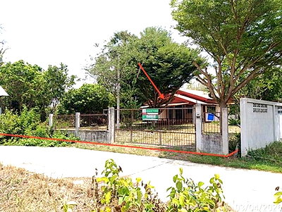 บ้านเดี่ยว ที่ว่าการอำเภออรัญประเทศ : บ้านเดี่ยว 500 ตร.วา อรัญประเทศ สระแก้ว 3.3M