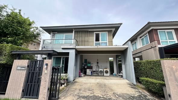 ขายบ้านเดี่ยว : 🔥ขาย บ้านเดี่ยว มัณฑนา อ่อนนุช-วงแหวน 4 Mantana Onnut-Wongwaen 4 ใกล้เมกาบางนา และสุวรรณภูมิ