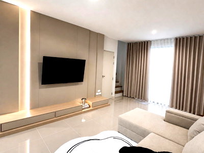 เช่าทาวน์โฮม เมกะ บางนา : ND0560  ให้เช่า Pleno Sukhumvit - Bangna 4  บ้านใหม่ ไม่เคยเข้าอยู่อาศัย