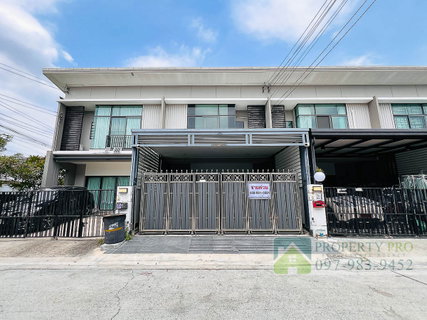 ขาย บ้าน พฤกษาวิลล์ 85 เลียบคลองทวีวัฒนา บ้านทาวน์เฮาส์ 2 ชั้น แบบ 3 ห้องนอน 23 ตรว 128 ตรม มีส่วนต่อเติม ใกล้ ทวีวัฒนา เพชรเกษม บางแค : EL26S-003