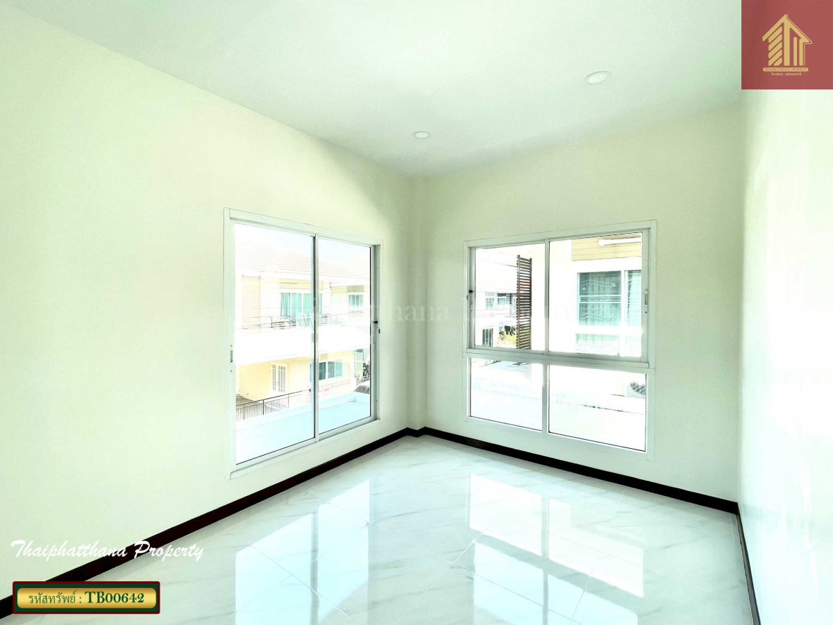 รูป หมู่บ้านพัฒนาสิริ เดอะ ไพร์ด เลียบคลองสอง บ้านเดี่ยวไซส์ใหญ่หลังมุม รีโนเวทใหม่ - รูปที่ 8/14