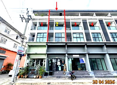 อาคารพาณิชย์ วิทยาลัยเทคนิคราชสิทธาราม : อาคารพาณิชย์ 18.4 ตร.วา เขตภาษีเจริญ กรุงเทพมหานคร 5.5M