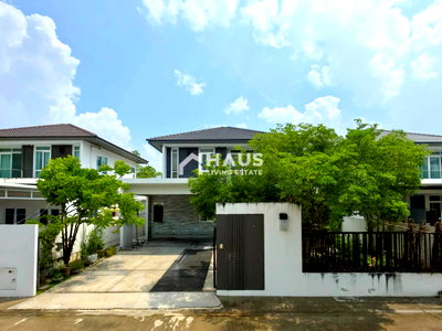 บ้านเดี่ยว นนทบุรี : 🚨 สเปคในฝัน! หลังบ้านวิวโล่งไม่ชนใคร (4 จอด + สวนจุใจ + สังคมคุณภาพ) 🔥 ขายบ้านเดี่ยว มัณฑนา ราชพฤกษ์ - สะพานมหาเจษฎาบดินทร์ฯ 🔥/ 3 ห้องนอน #HRM5071