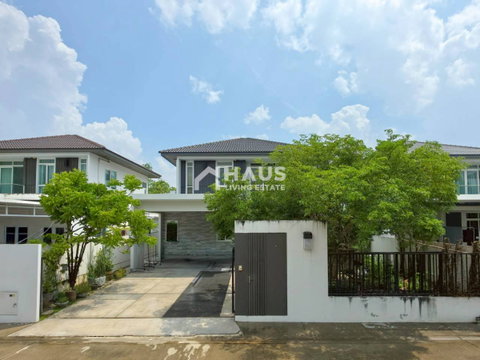 🚨 สเปคในฝัน! หลังบ้านวิวโล่งไม่ชนใคร (4 จอด + สวนจุใจ + สังคมคุณภาพ) 🔥 ขายบ้านเดี่ยว มัณฑนา ราชพฤกษ์ - สะพานมหาเจษฎาบดินทร์ฯ 🔥/ 3 ห้องนอน #HRM5071