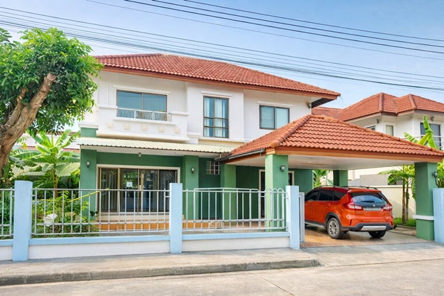 รูป สุกี้ตี๋น้อย 1.38 กม. รังสิต-นครนายก ถ.พระองค์เจ้าสายคลอง 4 บ้านเดี่ยว 2 ชั้น 50 ตร.วา. 200 ตร.ม. 4 นอน 3 น้ำ บ้านหลังใหญ่ - รูปที่ 2/8