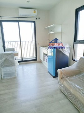 fsa147 For Sale: Corner unit Plum Condo Central Station, next to Central Westgate, near MRT Talat Bang Yai Station (Purple Line), 25th floor.
