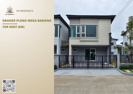 รูปภาพ House for rent 🔥 Grande Pleno Mega Bangna 🔥 3 bedrooms, 3 bathrooms, fully furnished and equipped with appliances. Near Mega Bangna.