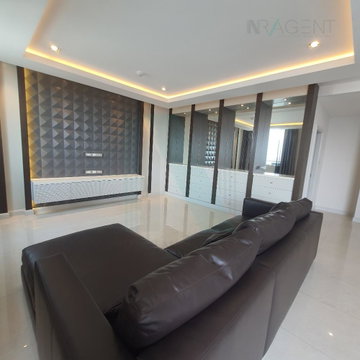 🎊 ให้เช่าคอนโด เดอะ โฟร์วิงส์ เรสซิเดนซ์ อาคาร 1 ชั้น 26 Duplex 3 ห้องนอน ขนาด 300.00 ตรม ใกล้ สนามกอล์ฟ กรุงเทพกรีฑา