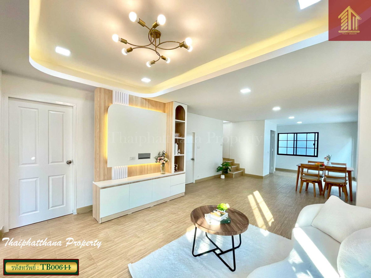 รูป ขายบ้านเดี่ยวรีโนเวทใหม่ หมู่บ้านเสริมศิริ วิลเลจ รามอินทรา 40 แยก 8-7 - รูปที่ 5/16