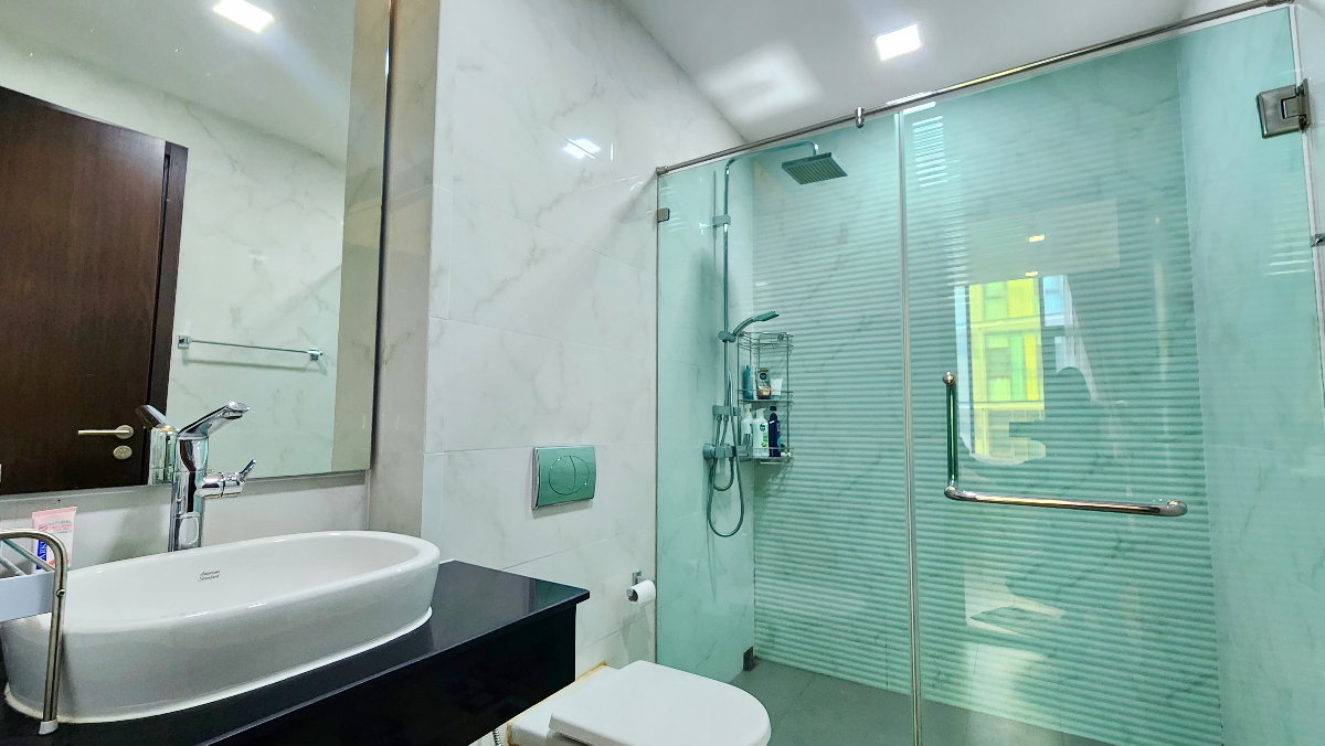รูป คอนโดหรูใจกลางเมืองเชียงใหม่ ทำเล Prime ใกล้ นิมมาน – MAYA – มช. ห้องใหญ่ 42 ตร.ม. ชั้น 5 วิวสระว่ายน้ำ บรรยากาศดี อยู่สบายมาก - รูปที่ 9/15