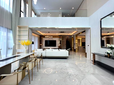 บ้านเดี่ยว สนามบินสุวรรณภูมิ : ขาย!!! บ้าน762ตรม ตกเเต่งสวยพร้อมอยู่! Grand Bangkok Boulevard East Rama 9