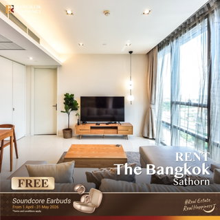 รูปภาพ Rent Condo⚡️ The Bangkok Sathorn, 1BR 65sq.m. 45k, 💛 Beautiful unit with the best layout near BTS Surasak 