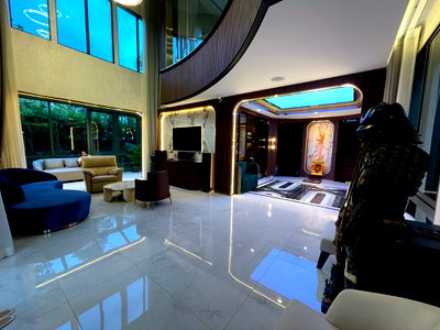 บ้านเดี่ยว สนามบินสุวรรณภูมิ : ขาย! บ้านตกเเต่งสวยหรู ขนาด 762ตรม Grand Bangkok Boulevard East Rama 9