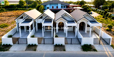 ขายบ้านเดี่ยว : ขายบ้านเดี่ยวบ้านใหม่ กลางเมือง ต.บ้านแห อ.เมือง จ.อ่างทอง