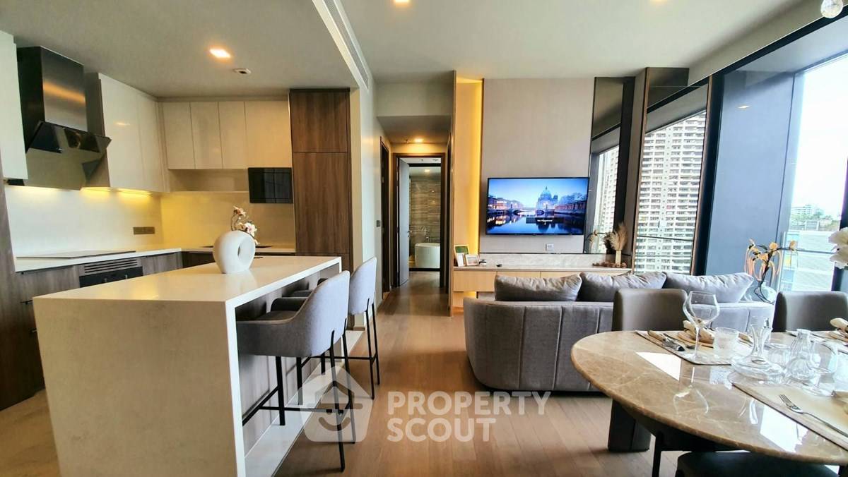 picture High-Floor 2-BR 86 Sqm Condo At Celes Asoke, 50m to MRT Sukhumvit (ID 2874411) - 1/11