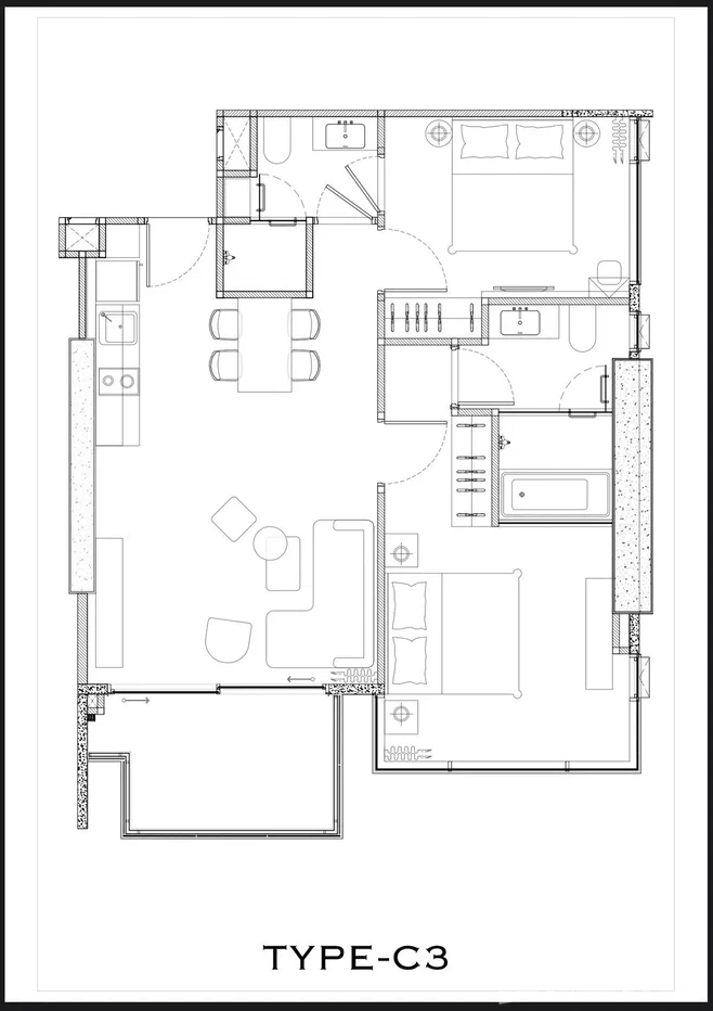 รูป ขาย คอนโด 2 ห้องนอน ในโครงการ อารมณ์ จอมเทียน 6247325 - รูปที่ 16/16