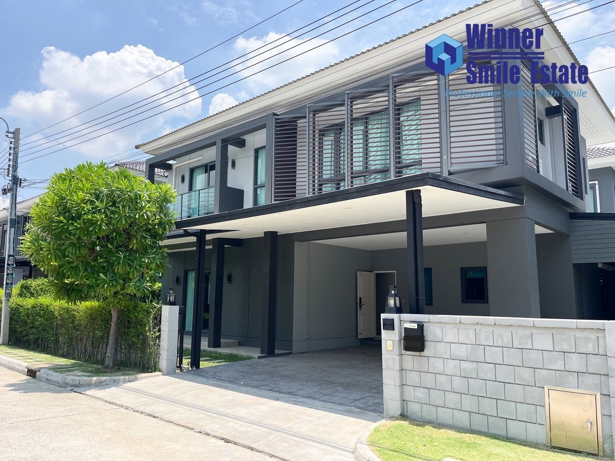 รูป ขายบ้านเดี่ยว เซนโทร บางนา กิ่งแก้ว แบบ 4 นอน เฟอร์ฯ ครบ สวยใหม่ พร้อมอยู่ - รูปที่ 2/13