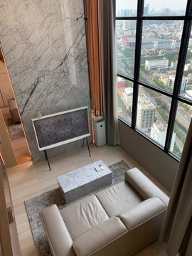 ให้เช่าคอนโด ไนท์บริดจ์ ไพร์ม สาทร อาคาร 1 ชั้น 34 Duplex ขนาด 37.00 ตรม ใกล้ Empire Tower