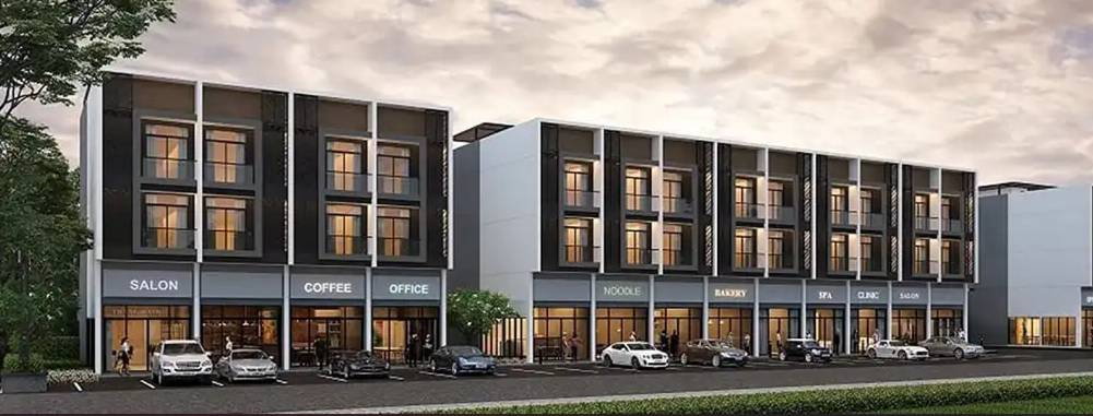 รูป 309AGFF Merit Place บางนา | โฮมออฟฟิศ 3.5 ชั้น สไตล์ Modern - รูปที่ 1/6