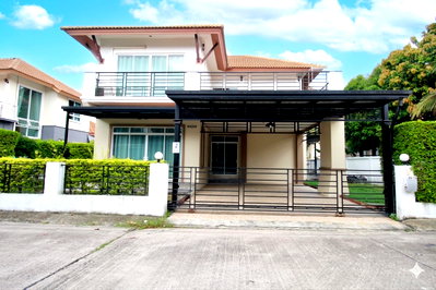 บ้านเดี่ยว เมืองระยอง ระยอง : ขายบ้านเดี่ยว 2 ชั้น 75 ตร.วา หมู่บ้านเติมทรัพย์ลีฟวิ่งโฮม ทับมา ระยอง ใกล้แยกเนินสำลี