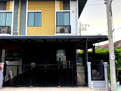 บ้านแฝด โลตัส นอร์ธ ราชพฤกษ์ : 🔥 ขาย บ้านแฝดหลังมุม หมู่บ้านภัทราวรรณ โครงการใหม่ หน้าบ้านไม่ชนใคร ทำเลราชพฤกษ์-บางบัวทอง