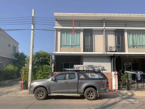 ทาวน์เฮ้าส์ 28.3 ตร.วา พฤกษาวิลล์ 114 รามคำแหง-ร่มเกล้า เขตลาดกระบัง กรุงเทพมหานคร 4M