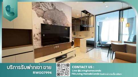 ปล่อยเช่า Supalai ICON Sathorn ห้องหรู ใจกลางสาทร พร้อมเข้าอยู่ ใกล้สวนลุมพินี และ One Bangkok ใกล้ MRT ลุมพินี และ BTS ช่องนนทรี -RW007994