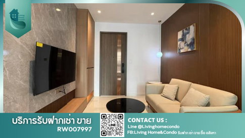 ปล่อยเช่าด่วน! Supalai ICON Sathorn ห้องใหม่ มือหนึ่ง แต่งครบพร้อมอยู่ วิวเมืองชั้นสูง ใกล้ MRT ลุมพินี และ BTS ช่องนนทรี-RW007997