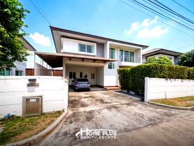 บ้านเดี่ยว โรงเรียนนวมินทราชินูทิศ เบญจมราชาลัย : บ้านเดี่ยว 2 ชั้น หมู่บ้านวรารมย์ พรีเมี่ยม วัชรพล–จตุโชติ เขตสายไหม กรุงเทพมหานคร