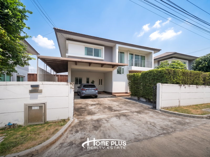 ขายบ้านเดี่ยว : บ้านเดี่ยว 2 ชั้น หมู่บ้านวรารมย์ พรีเมี่ยม วัชรพล–จตุโชติ เขตสายไหม กรุงเทพมหานคร