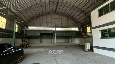 Warehouse/Factory for Rent – Prime Location, Pu Chao, Samut Prakan, on Main Road