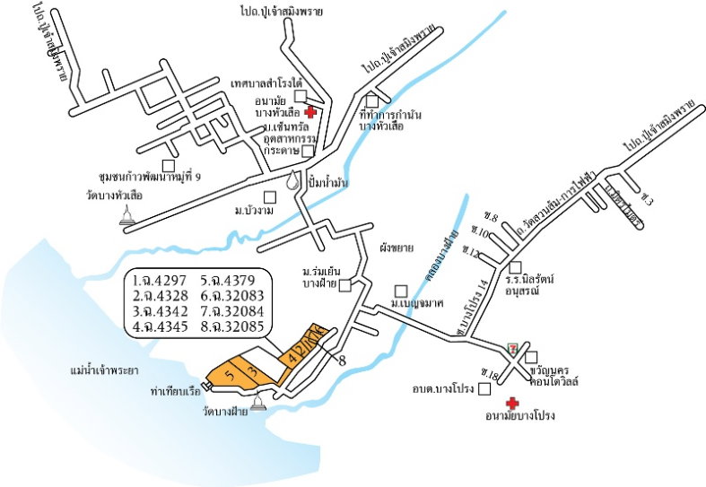 picture Riverside land plot on the Chao Phraya River, Pu Chao Saming Phrai Road, Samut Prakan - 7/8