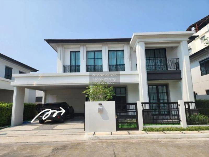 บ้านเดี่ยวให้เช่า : เช่าบ้าน  เศรษฐสิริ บางนา - สุวรรณภูมิ วิวสวย หน้ากว้าง ราชาเทวะ บางพลี สมุทรปราการ CX-154529 ✅ ทักไลน์ @connexproperty ตอบทันที ทีมงานมืออาชีพ ✅