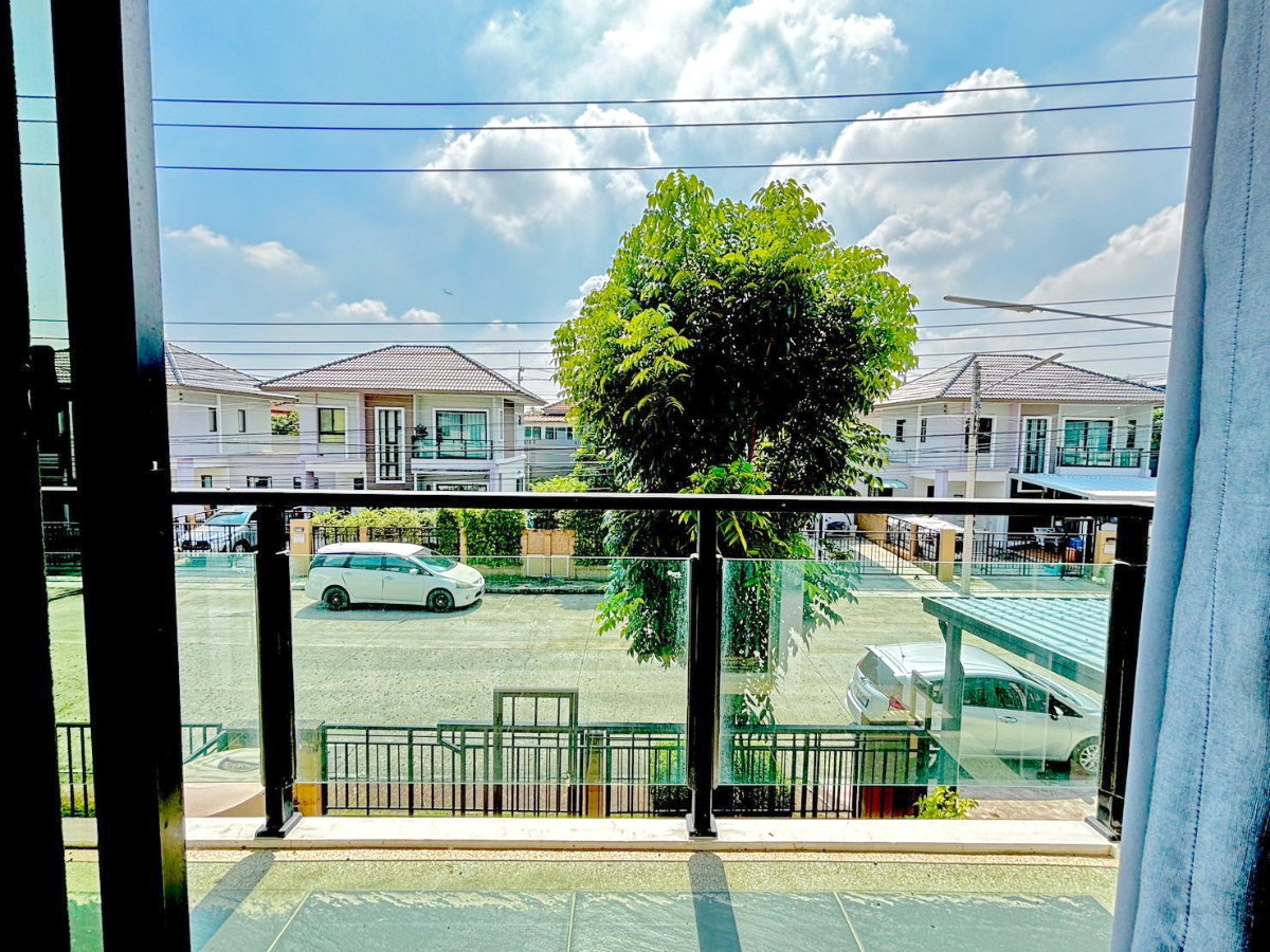 รูป บ้านเดี่ยวให้เช่า รังสิต-คลอง 2 พร้อมอยู่ ทำเลดี ใกล้ทางเข้าโครงการ!  - รูปที่ 4/13