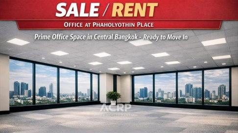 Office Space for Sale - Newly Renovated, Open Plan, Phaholyothin Place Building