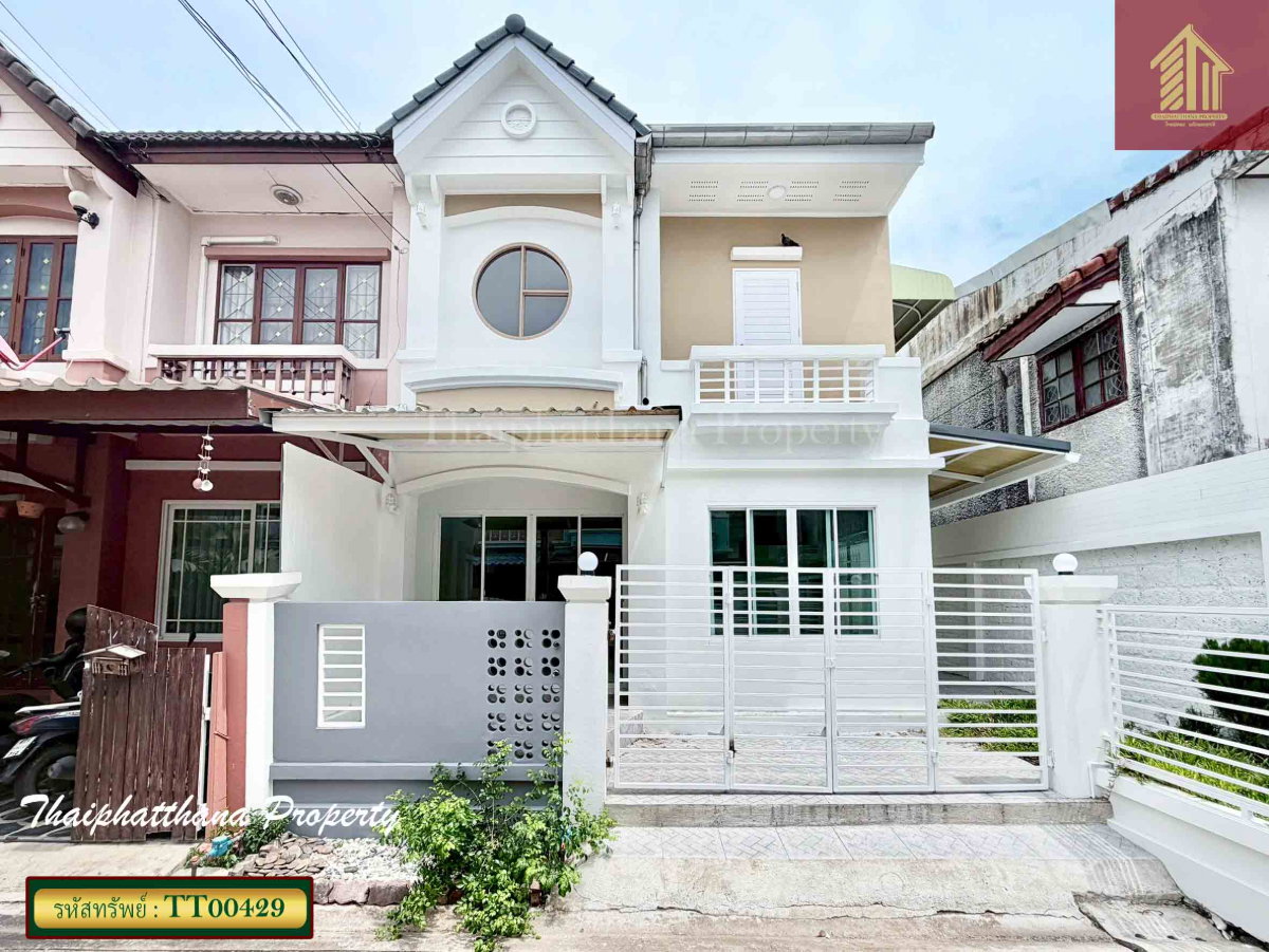 รูป หมู่บ้านบุศรินทร์ รามอินทรา ถ.พระยาสุเรนทร์ 40 รีโนเวท ตกแต่งบิวท์อินสวย พร้อมอยู่ - รูปที่ 1/11