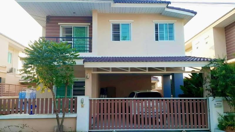 รูป ให้เช่าบ้านเดี่ยว ม.มณีรินทร์วิลเลจ หนองมน ชลบุรี - รูปที่ 1/20