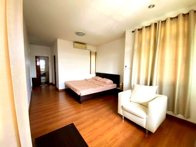 Houses for rent San Sai Chiang Mai : House for rent in PATIO project, San Sai district. 162 sq.m., 3 bedrooms, 3 bathrooms.