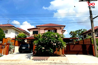 บ้านเดี่ยว วิทยาลัยเทคนิคปทุมธานี : ขายบ้านเดี่ยว 2 ชั้น บ้านสุภาพร บางเตย สามโคก ปทุมธานี พร้อมโซลาร์เซลล์