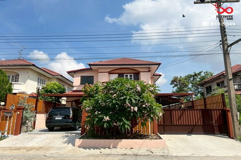 ขายบ้านเดี่ยว 2 ชั้น บ้านสุภาพร บางเตย สามโคก ปทุมธานี พร้อมโซลาร์เซลล์